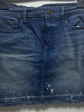 Loft women mini Blue Denim skirt 29/8